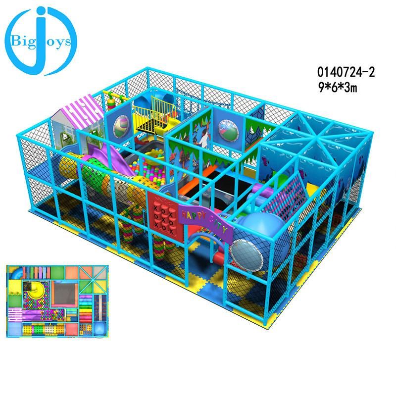 New Playground Indoor Soft Play, Commercial Soft Playground