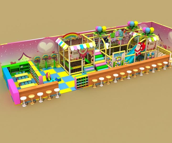 Indoor Soft Playground Equipment Naughty Castle Children′s Games