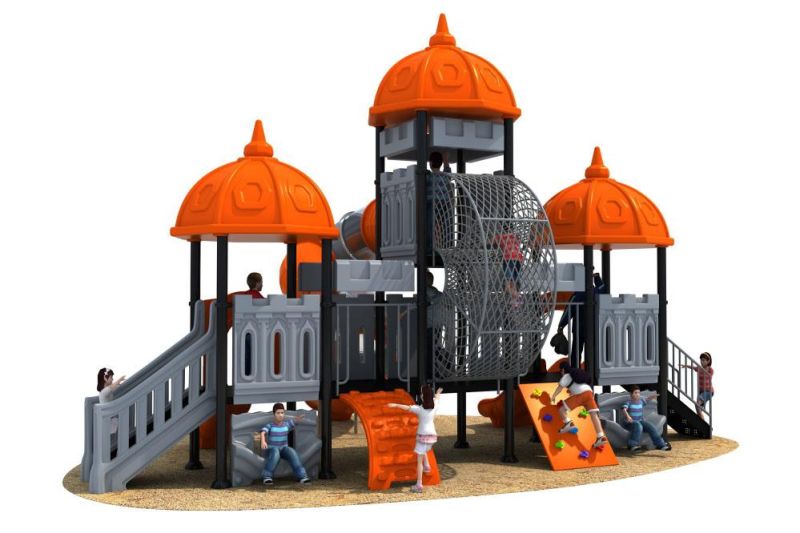 European and Korea Castle Series Children Playground Kids Outdoor Big Slide