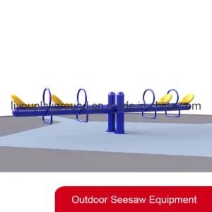Liyou Galvanized Pipe Outdoor Playground Kids Seesaw Prices for Sale