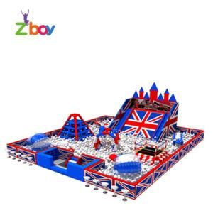 Fitness Trampoline for All Ages Exercise Commercial Center Soft Children Trampoline Indoor Playground