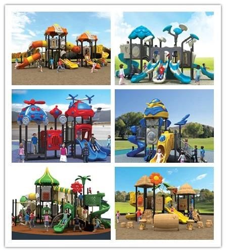 Lovely School Outdoor Playground Plastic Slide