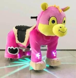 Coin Operated Stuffed and Plush Animal Electric Ride for Shoppingmall