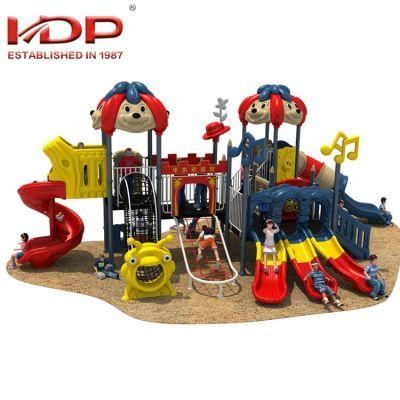 Hot Sell Kids Outdoor Playground Equipment Plastic Slide for School