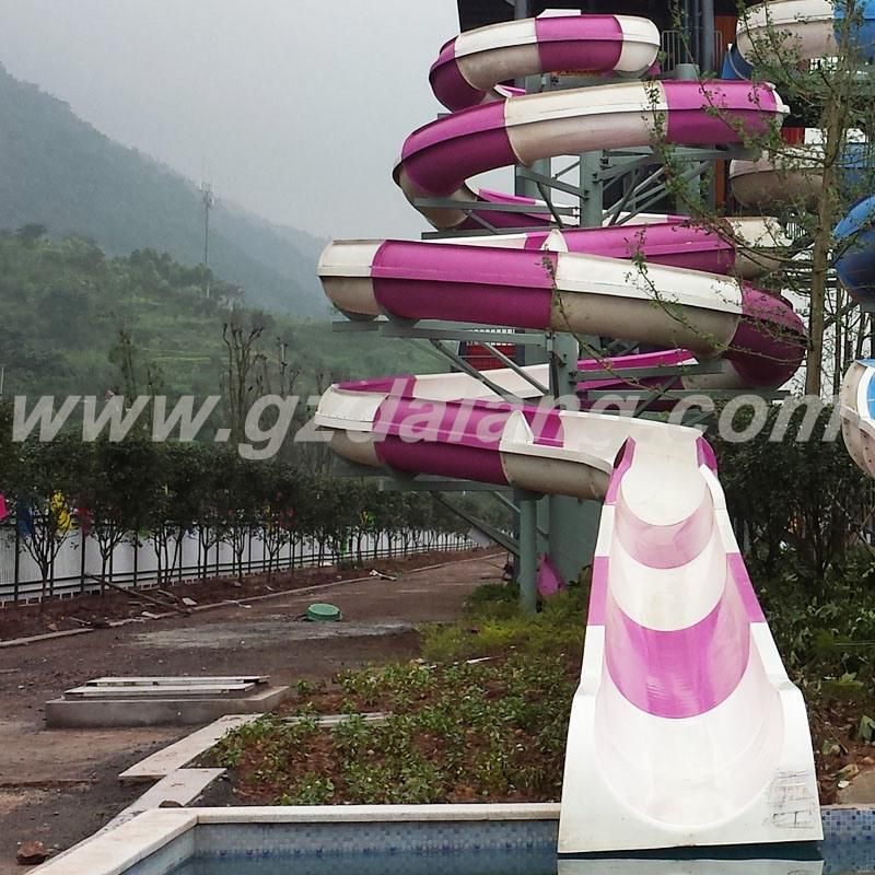 Open Body Spiral Water Slide (DL-51904)