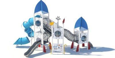 Space Themed Rocket Tower Combination Children Outdoor Playground