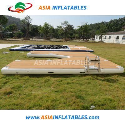 Inflatable Floating Platform Boat Inflatable Fishing Jet Ski Dock