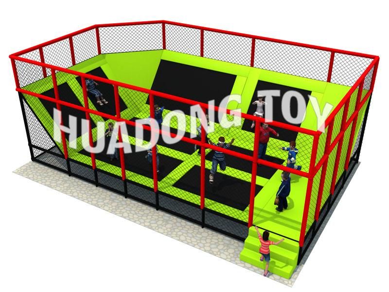 New Factory Price for Indoor Trampoline Park, High Quality Trampoline Playground