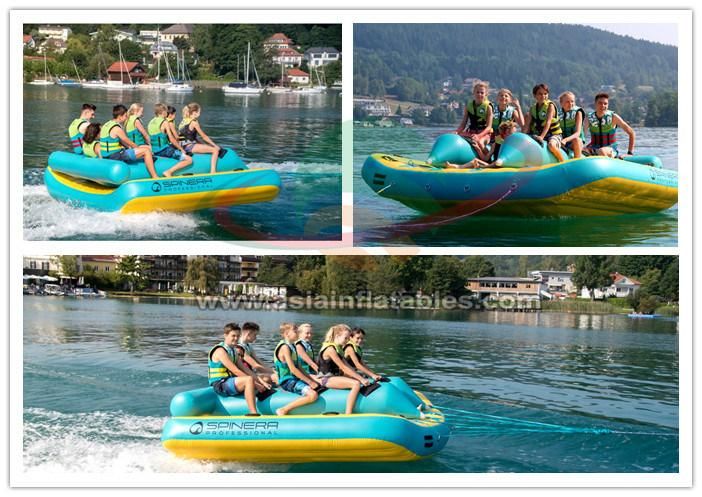 Inflatable Towable Race Car Banana Rider Multirider Tube Toys