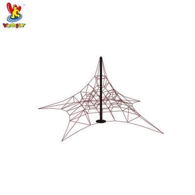 Amusement Park Rides Rope Pyramid Outdoor Playground Spider Web Rope Playsets Fitness Equipment