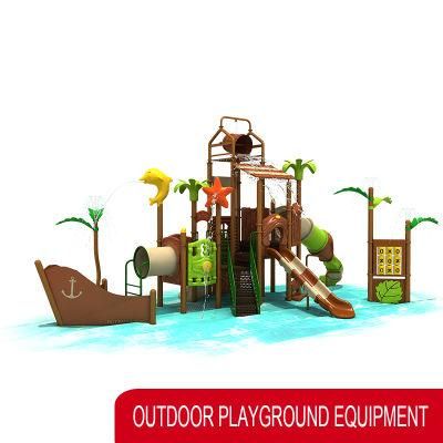 Large Plastic Amusement Park Children Water Outdoor Playground Equipment