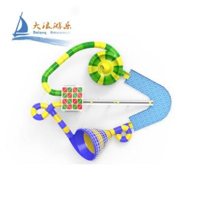 Outdoor Playground Waterslide Commercial China Water Slide Attraction Park Toboggan