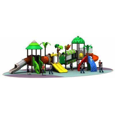 Cheap Price Outdoor Playground Equipment Climbing Plastic Slide Amusement Park GS TUV
