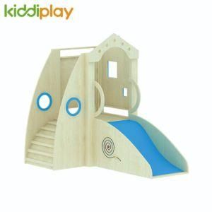 High Quality Small Set Wooden Indoor Playground Play Set Play Structure for Kindergarten Toddler Nursery Education Gym Balance Training