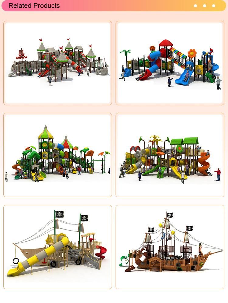 Ce Certificated Plastic Kids Outdoor Playground, Outdoor Playground for Kids (TY-01002)