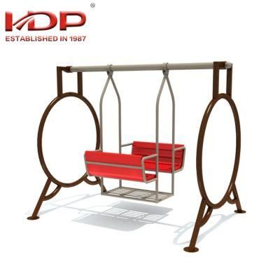 Children Outdoor Playground Metal Frame Swing