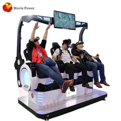 360 Degree Rotating 3 Seats Vr Chair Simulator for Sale