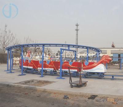 Theme Park Sliding Dragon Train Kids Mini Roller Coaster for Sale