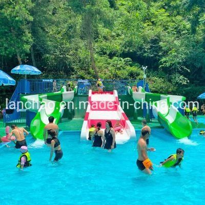 Colorful Fiberglass Water Tube Slide for Swimming Pool Park