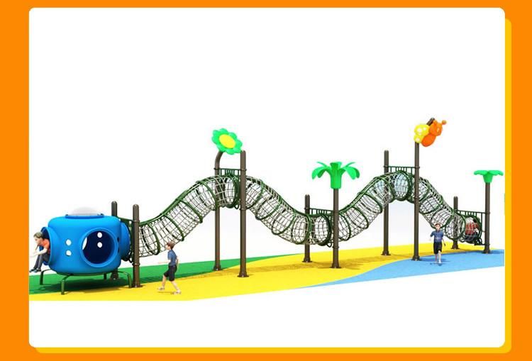 Amusement Park Outdoor Climbing Net Rope Cargo Netting Sensory Training Playground