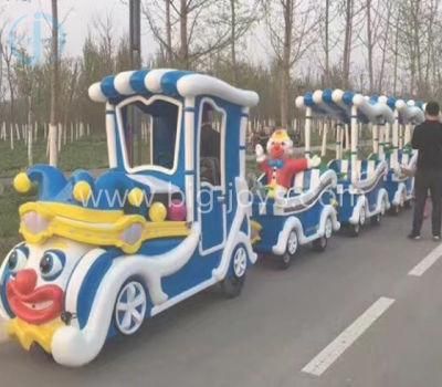 Clown Trackless Train Rides Tourist Train Other Amusement Park Product Electric Trackless Train