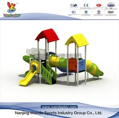 Plastic Slides Amusement Park Children Outdoor Playground Equipment