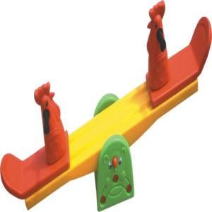 Double Kids Plastic Animal Seesaw for Nursery