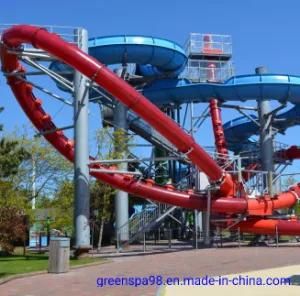 Water Park Equipment Fiberglass Aqua Loop Water Slide (WS-084)