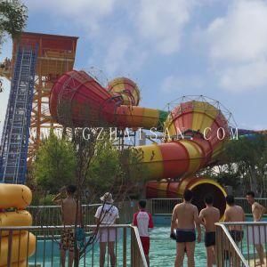 Big Water Slide Start Blocks Pool for Popular Water Park