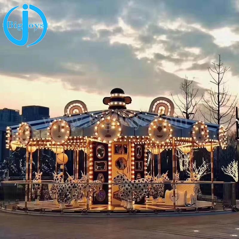Amusement Park Merry Go Round/ Outdoor Carousel Rides for Sale