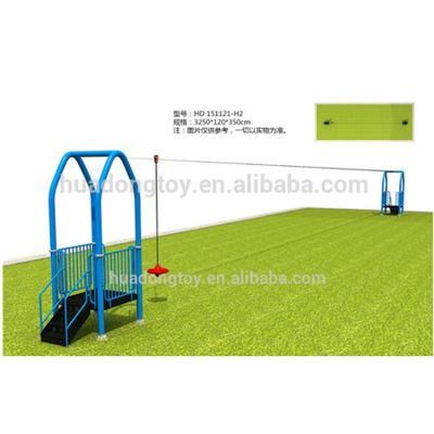 Customized Abseiling Rope Way Amusement Equipments, Outdoor Play with Climbing