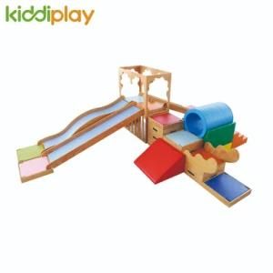 Baby Play Area Training Playground Indoor Wooden Playground Gym Set for Junior Home Gymnastic Slide Inspiration