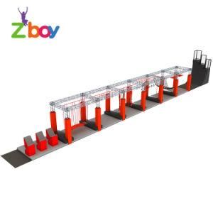 Wholesale Durable Safety Adventure American Kids Ninja Warrior Course