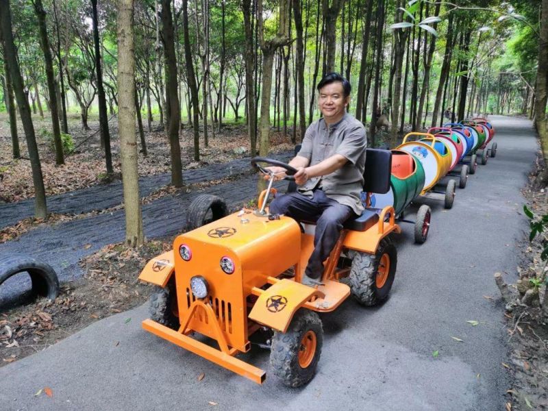 Cheap Tourist Electric Train, Commercial Children Tractor Train