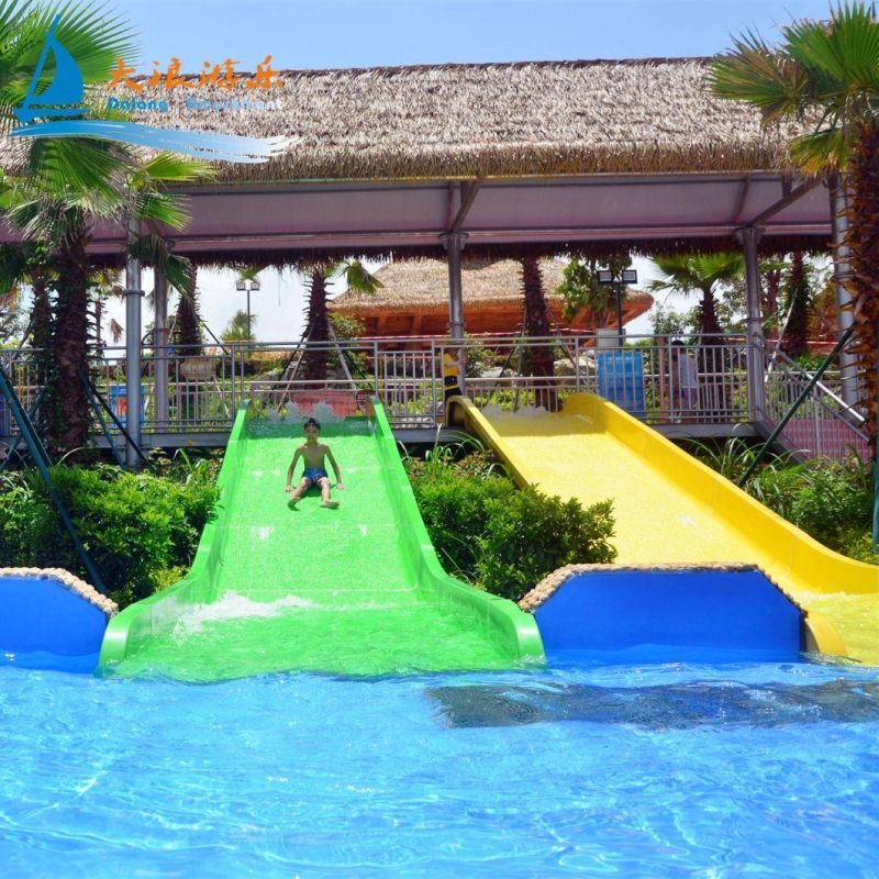 Mini Fiberglass Children Pool Slide Water Park Children Play Children Playground Equipment Outdoor