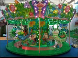 18 Seats Worm Garden Carousel for Amusement Park