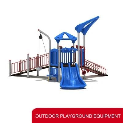 2022 Modern and Popular Customized Plastic Outdoor Playground Equipment for Disabled Children