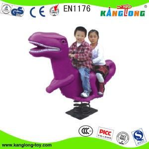 Double Seats Dragon Spring Rider for Kids in Parks (2014 KL 196G)