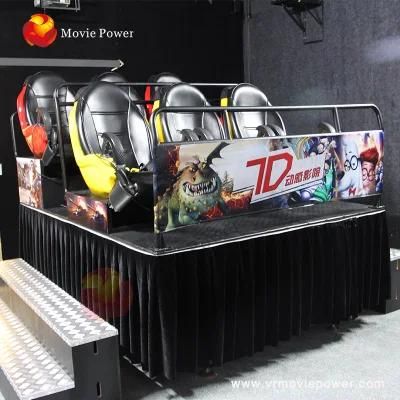 Shopping Mall 7D Cinema 5D Movie Theater Shooting Game Simulator