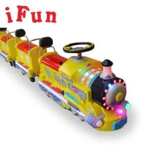 Outdoor Entertainment Electronic Simulator Driving Trackless Train for Kiddie Ride Popular in Park
