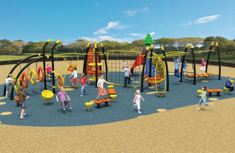 Multifunction Interactive Kids Outdoor Playground (TY-70603)