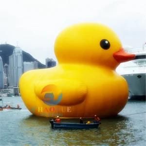 Customized Floating Water Yellow Inflatable Duck for Advertising