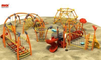 Mich Kids Outdoor Ninja Warrior Obstacles with Climbing Frames
