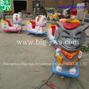 Outdoor Carnival Kiddie Rides Amusement Park Train Rides