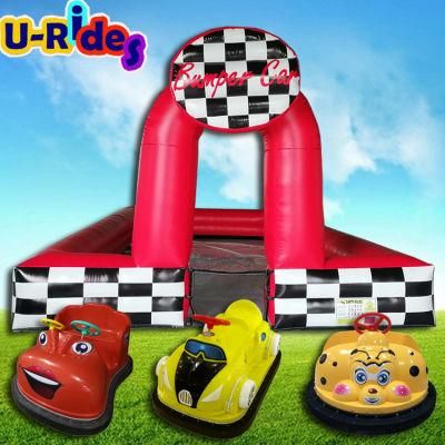 Indoor and outdoor Inflatable Bumper Car Race Track For bumper car