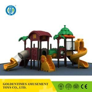 Amusement Park Jungle Theme Slide Set Outdoor Playground for Kids