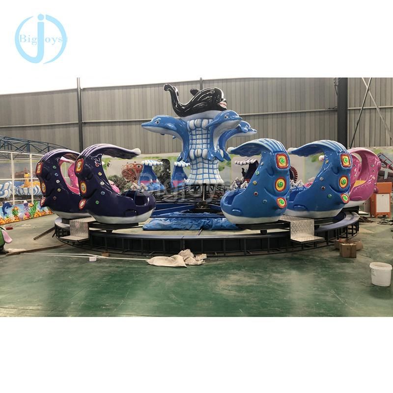 Family Amusement Ride Amusement Water Ride Shark Island for Kids and Parents