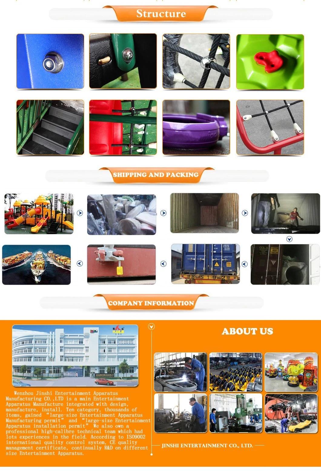 Kids Outdoor Bridge Gym Expand Training Equipment Climbing Wall Rope Tunnel