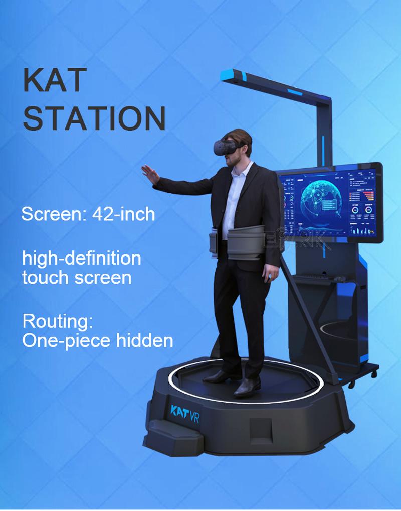 Vr Walking Simulator Treadmill 360 Virtual Reality Walking Platform