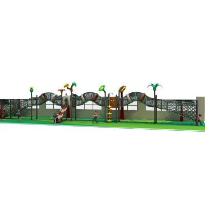 Best Selling Outdoor Jungle Gym Rope Tunnel Bridge Climbing Nets for Kids